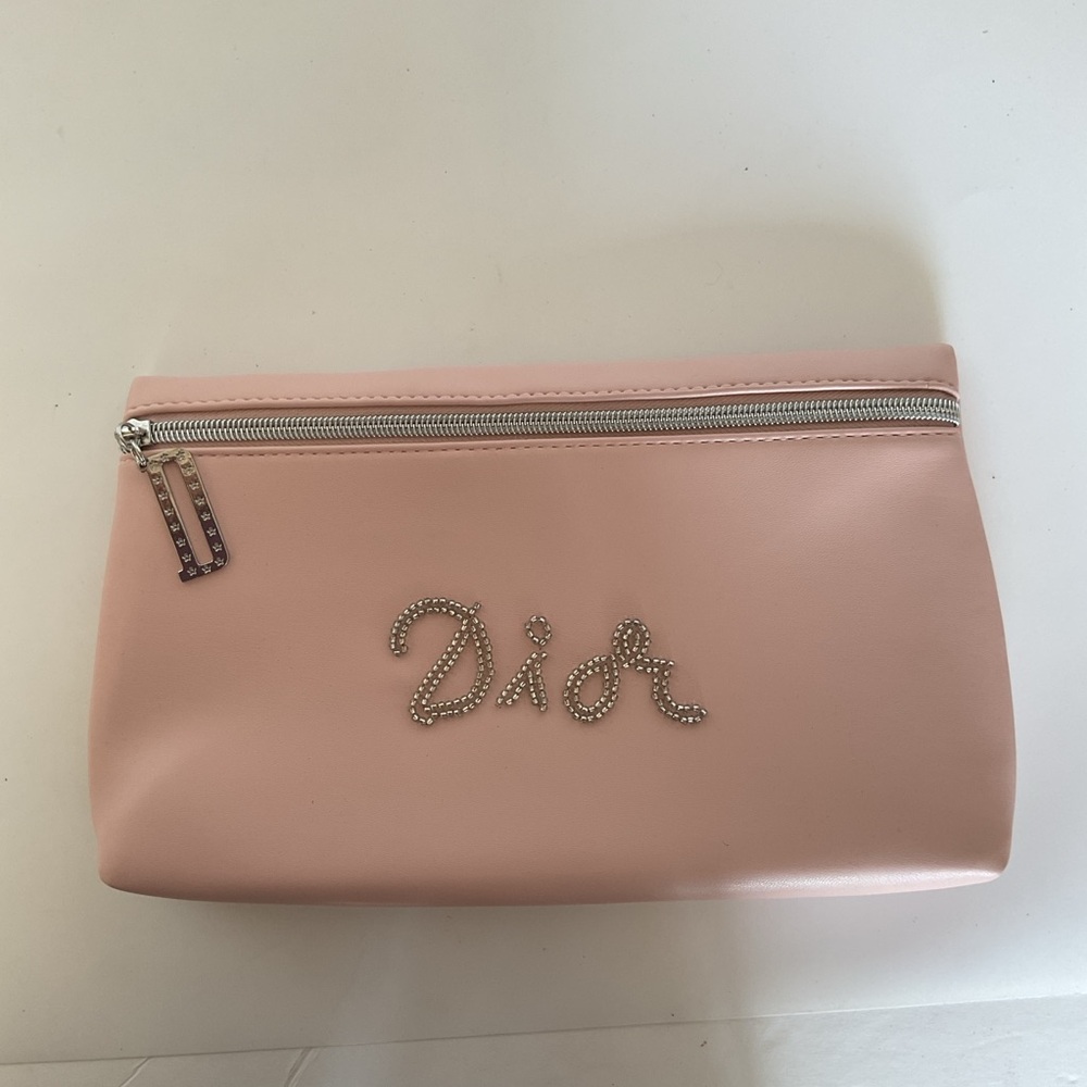 Dior Soft Pink Pouch NWOT.